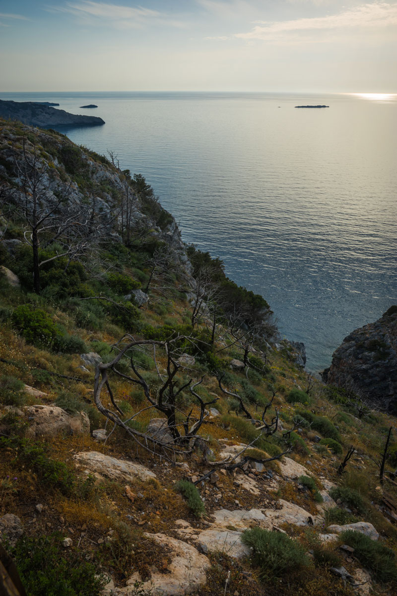 The climate on Kythira is Mediterranean