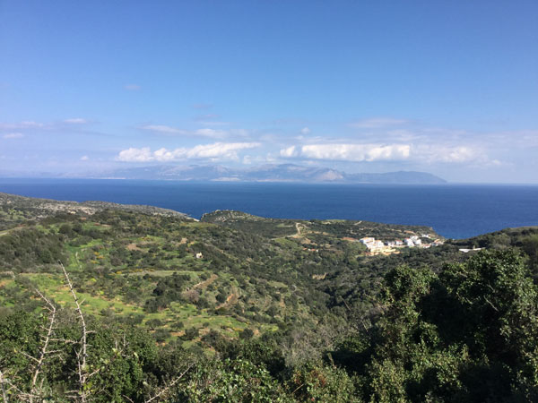 Investment property on Greek island Kythira - scenic views of the sea. Ideal for hotel project or villas